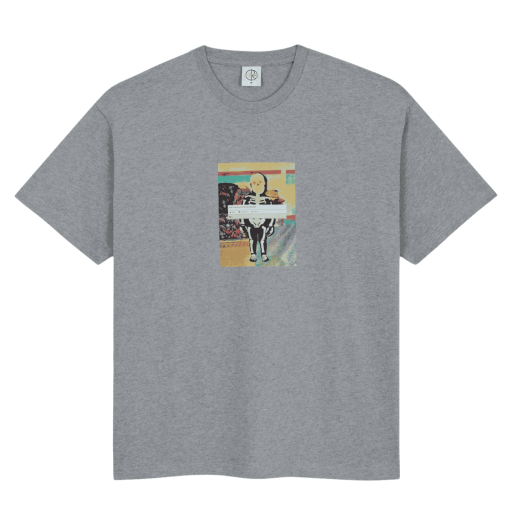 Tee Skeleton Kid - Heather Grey 1