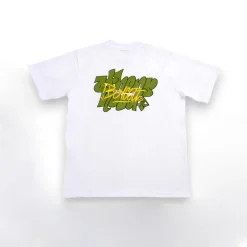 A.H.B. WHITE "AHB TAG" T-SHIRT 1