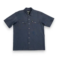 Redefine your urban wardrobe with the A.H.B Blue Denim Boycott Patch Shirt. Made from premium mid-weight denim, this shirt stands out with its raw, street-inspired aesthetic and the bold “Boycott” patch detail stitched on the chest—making a statement without saying a word. Perfect for layering or wearing solo, the shirt features a relaxed, slightly oversized fit, button-up front, and durable construction that blends everyday comfort with timeless edge. Whether styled open over a tee or buttoned up for a cleaner look, this denim piece reflects the core of A.H.B's rebellious Athens streetwear ethos. Features: High-quality blue denim fabric Bold “Boycott” patch on chest Button-up front closure Chest pocket detail Relaxed, slightly oversized silhouette Ideal for: Streetwear outfits, layered urban looks, unisex styling