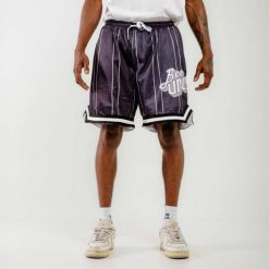 Bee Unusual | Basketball Retro Shorts – Black/Grey
