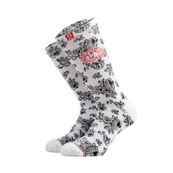 Bee Unusual "Doily Retro" Embroidered White Socks