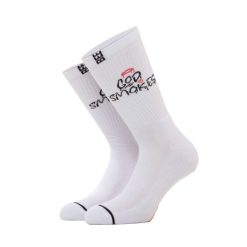 BEE UNUSUAL | ”God Smokes” White Socks
