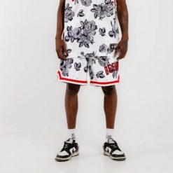 Bee Unusual | ”Doily Mesh” Basketball Shorts - White