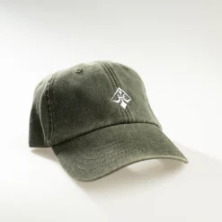 A.H.B. GREEN WASHED "LOGO" DADCAP