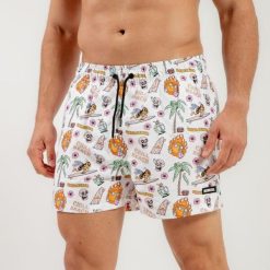 Bee Unusual | “Chill Beach” Swim Shorts