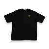 A.H.B. BLACK "WORLDWIDE" OVERSIDED T-SHIRT